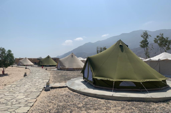 campement GET international Oman sibley protech green et sable